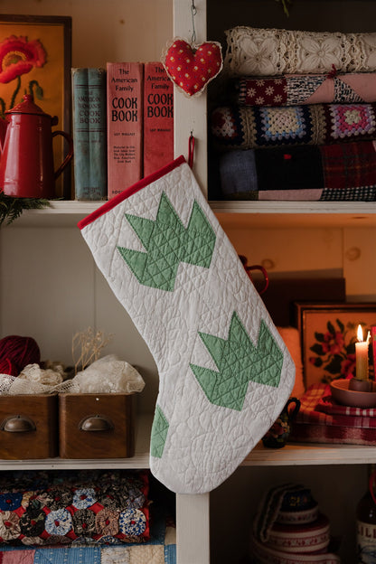 Heirloom Quilt Stocking