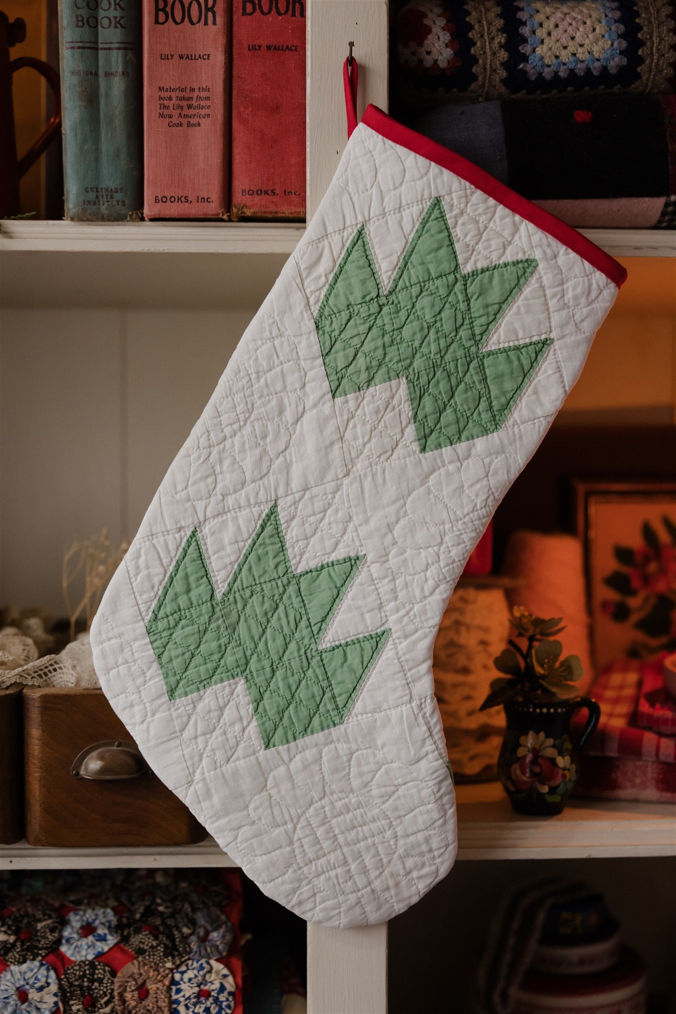 Heirloom Quilt Stocking