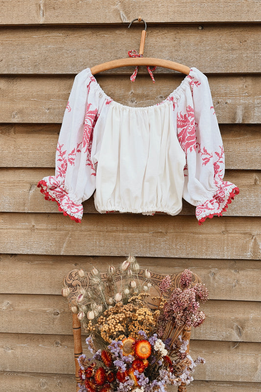 The Sofia Blouse 1/14