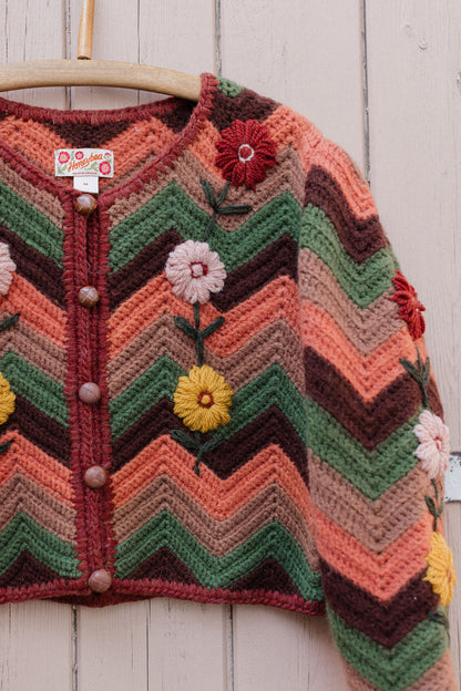 THE BONNY CARDIGAN | CREWELWORK EDITION NO.2