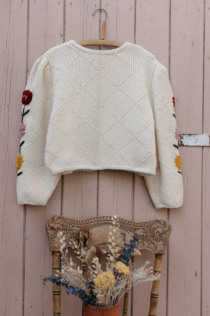 THE BONNY CARDIGAN | CREWELWORK EDITION NO.2