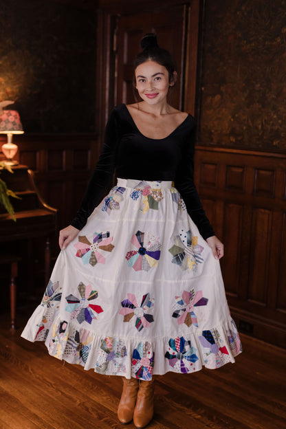 THE PATCHWORK PLOUGH SKIRT