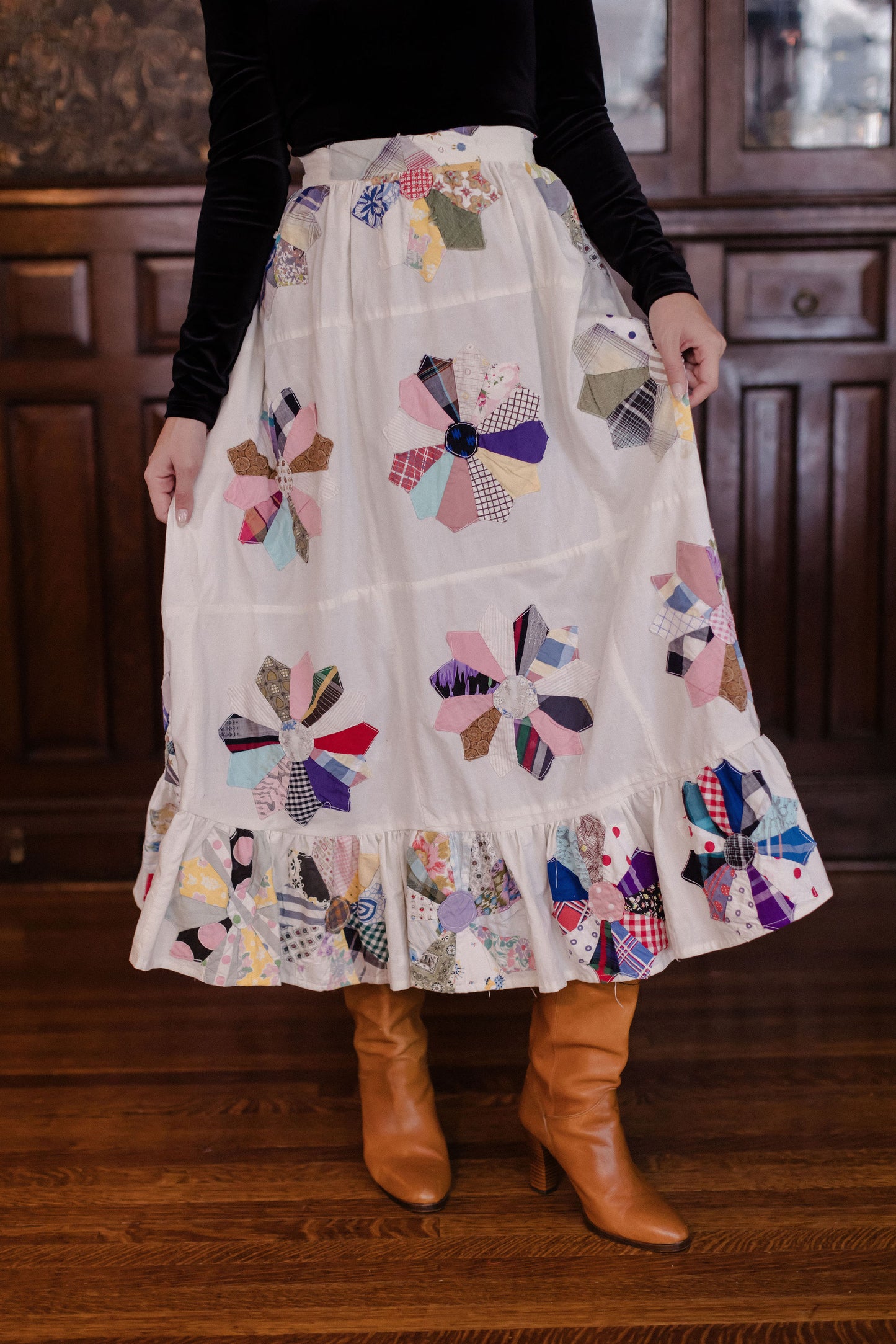 THE PATCHWORK PLOUGH SKIRT