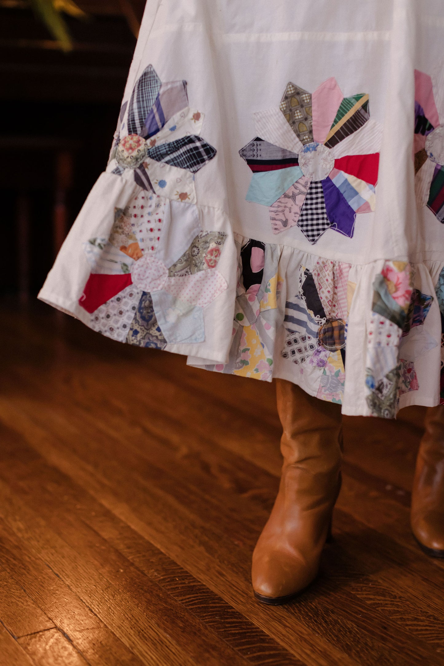 THE PATCHWORK PLOUGH SKIRT