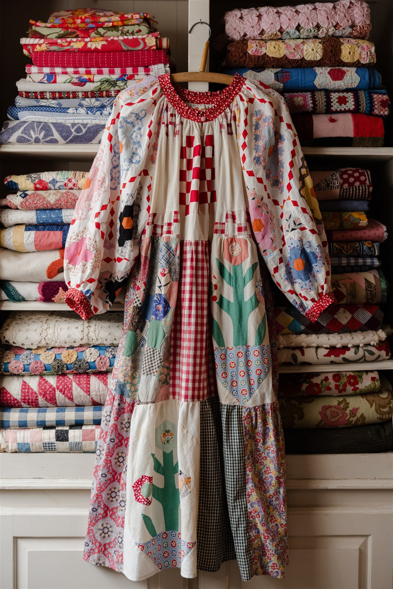 Heirloom Patchwork Dress