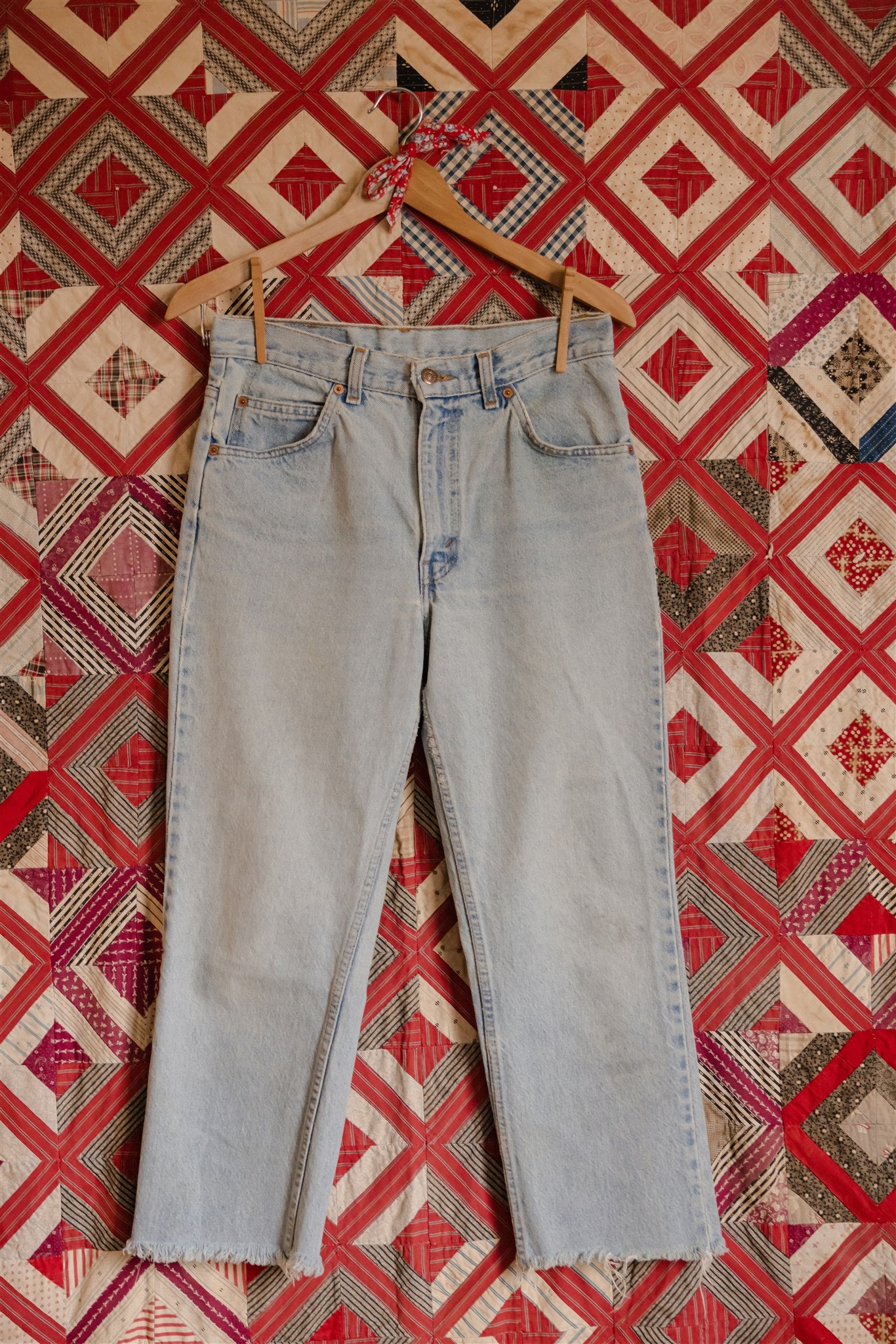 Cropped Orange Tab Levi’s