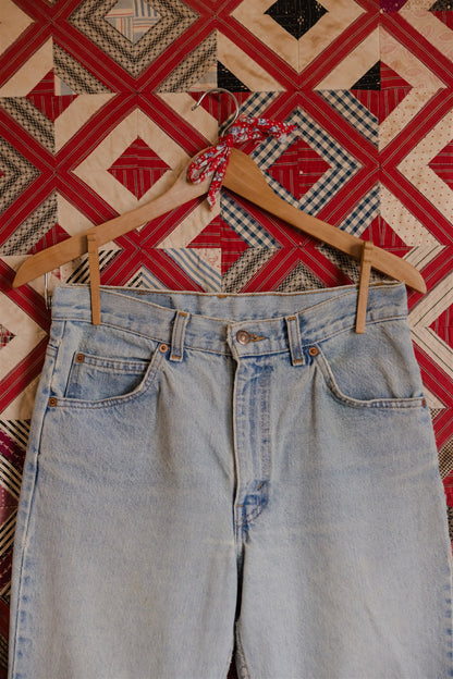 Cropped Orange Tab Levi’s