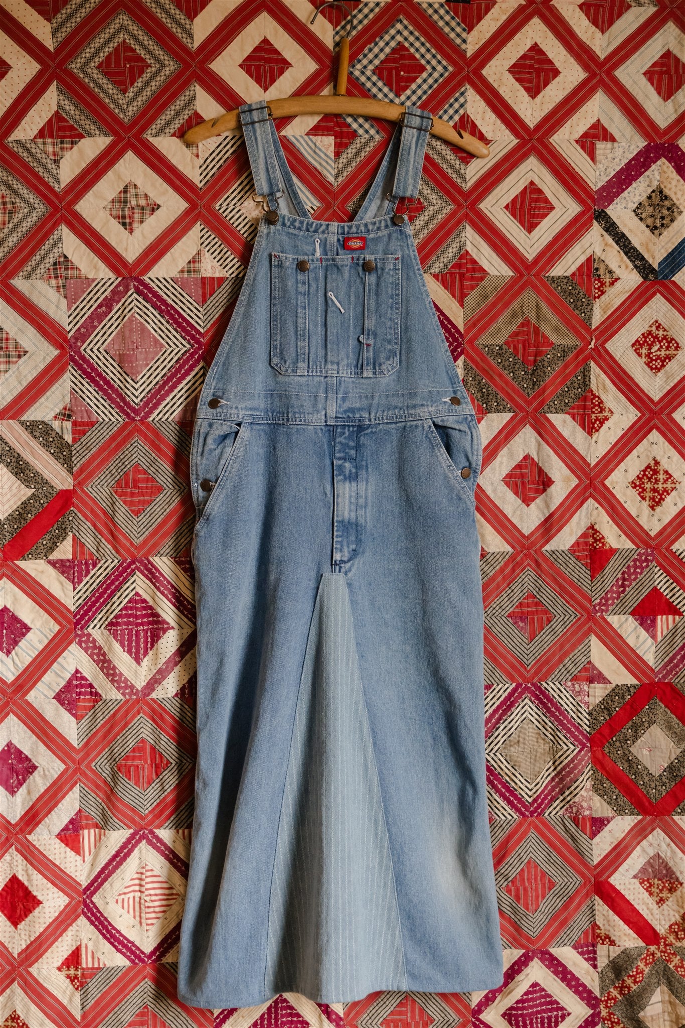 Reworked Overalls Dress