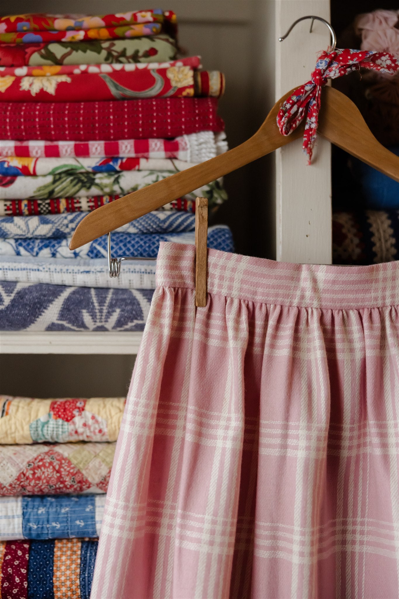 Homesewn Wool Skirt