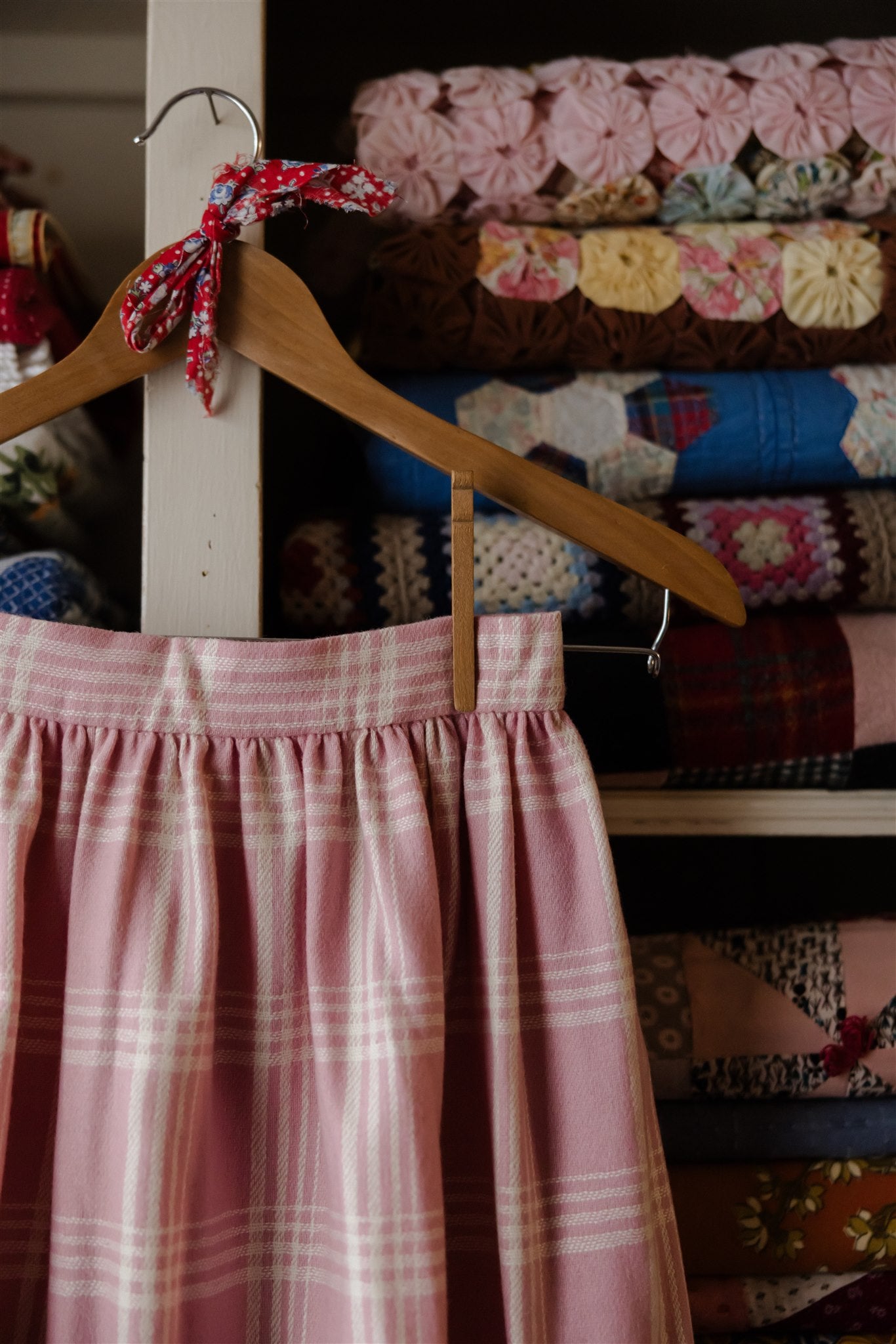 Homesewn Wool Skirt