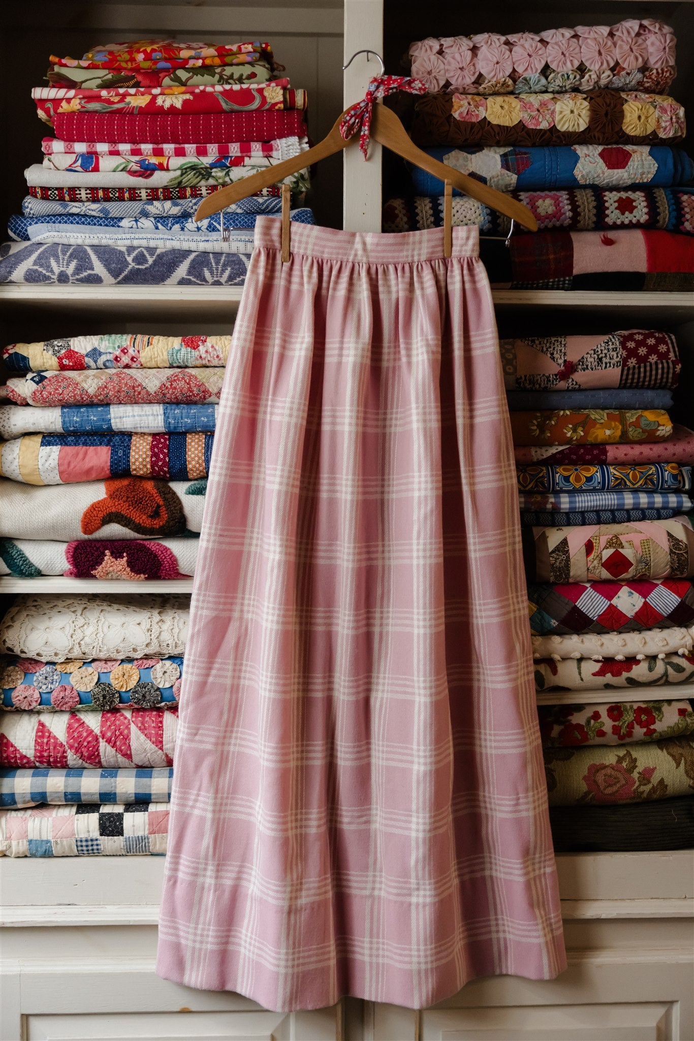 Homesewn Wool Skirt