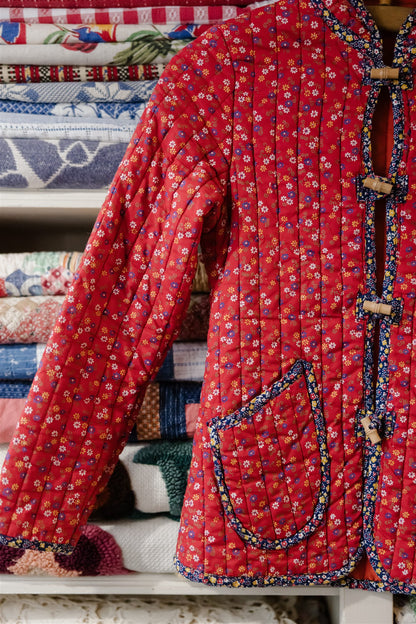 Little Red Quilt Coat