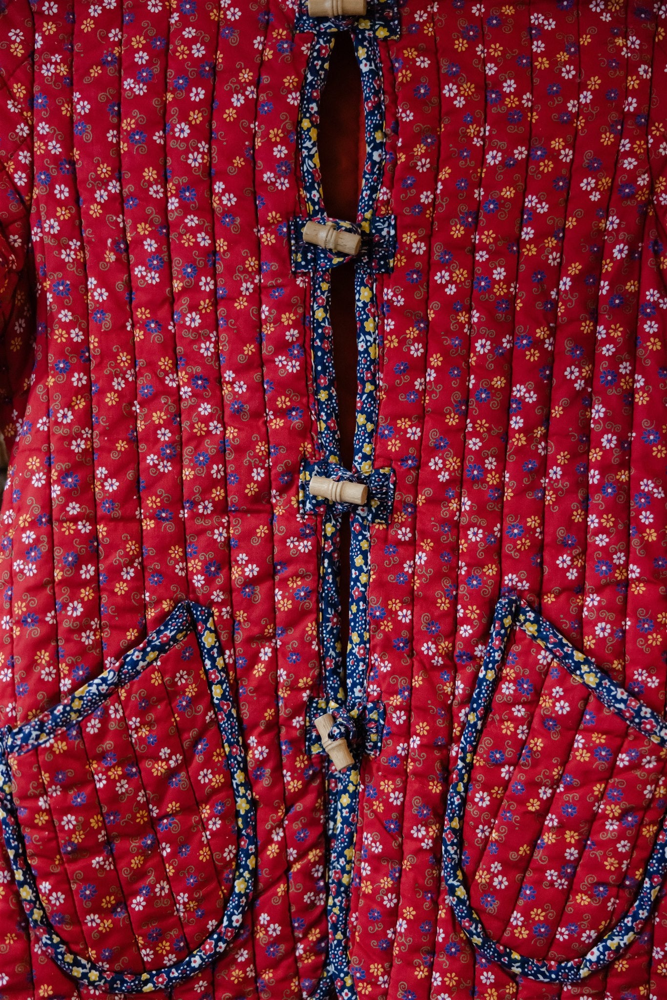 Little Red Quilt Coat