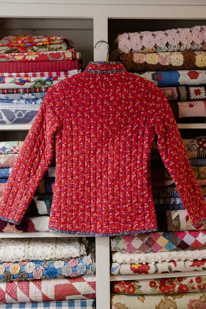 Little Red Quilt Coat