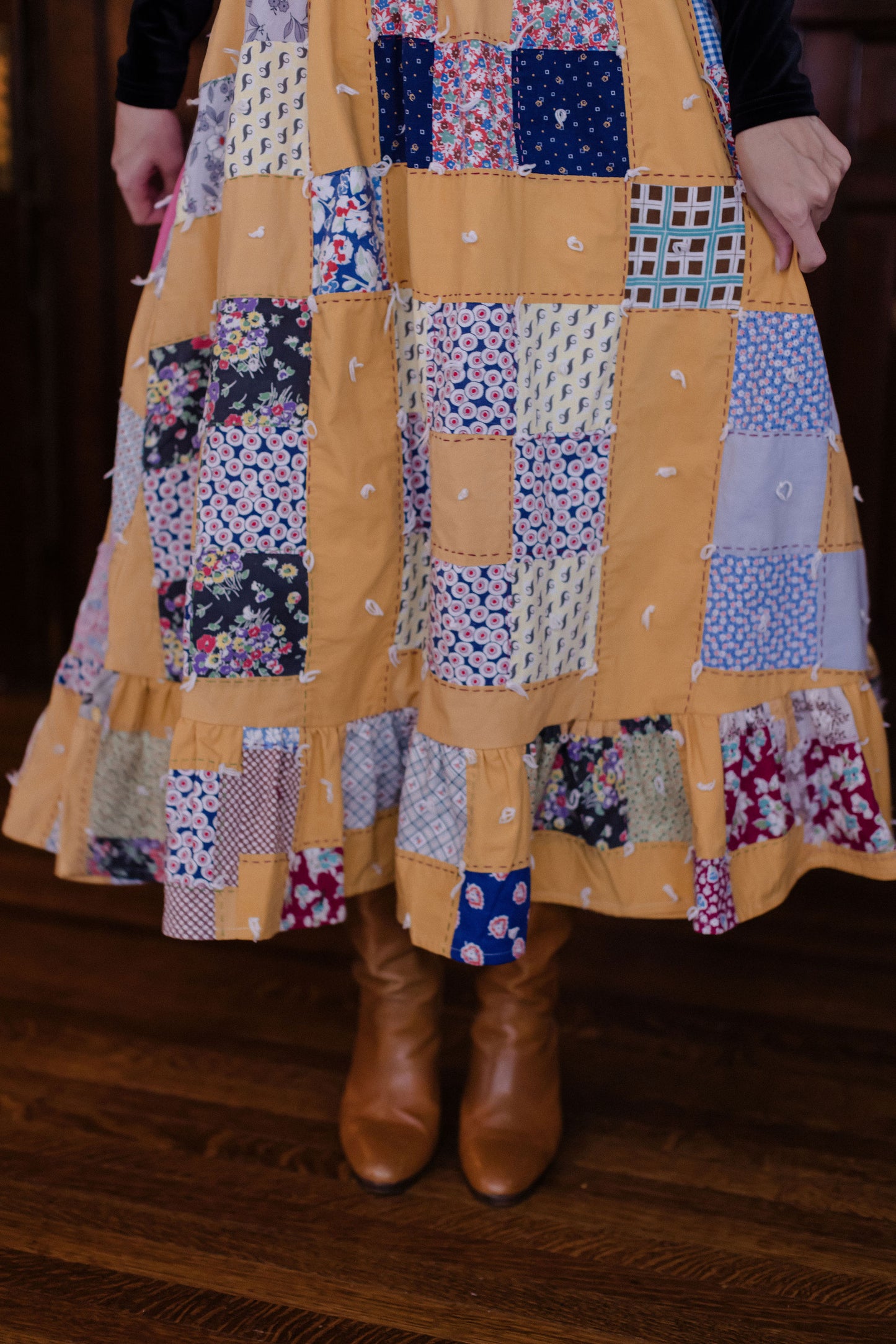 THE PATCHWORK PLOUGH SKIRT