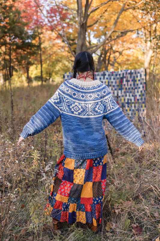 Sky Blue Icelandic Pullover