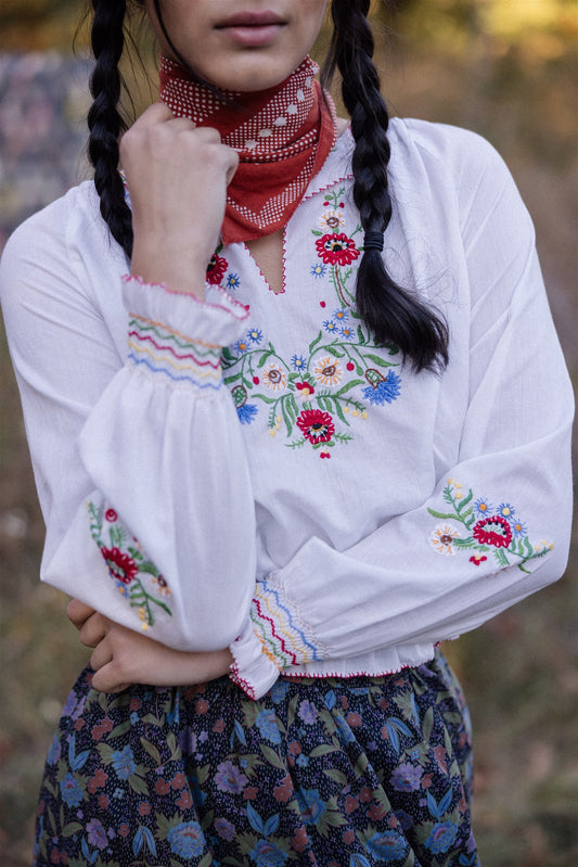 Hungarian Folk Blouse