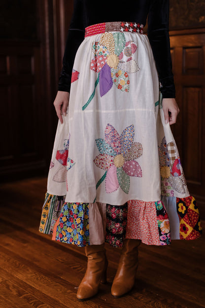 THE PATCHWORK PLOUGH SKIRT