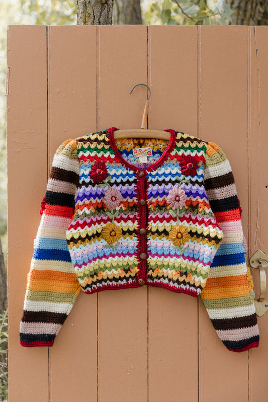 THE BONNY CARDIGAN | CREWELWORK EDITION NO. 1