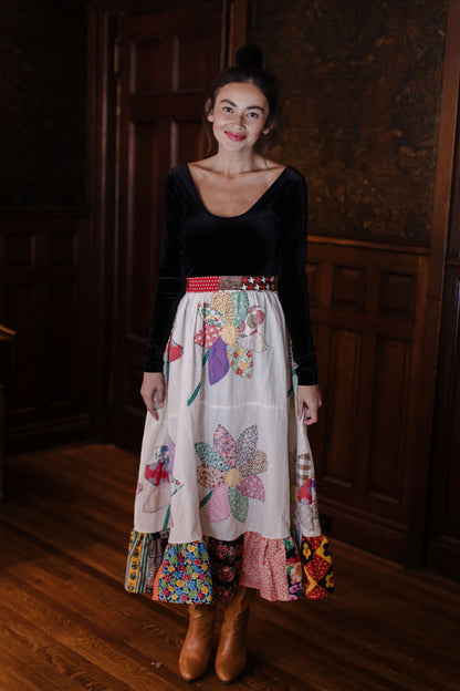 THE PATCHWORK PLOUGH SKIRT