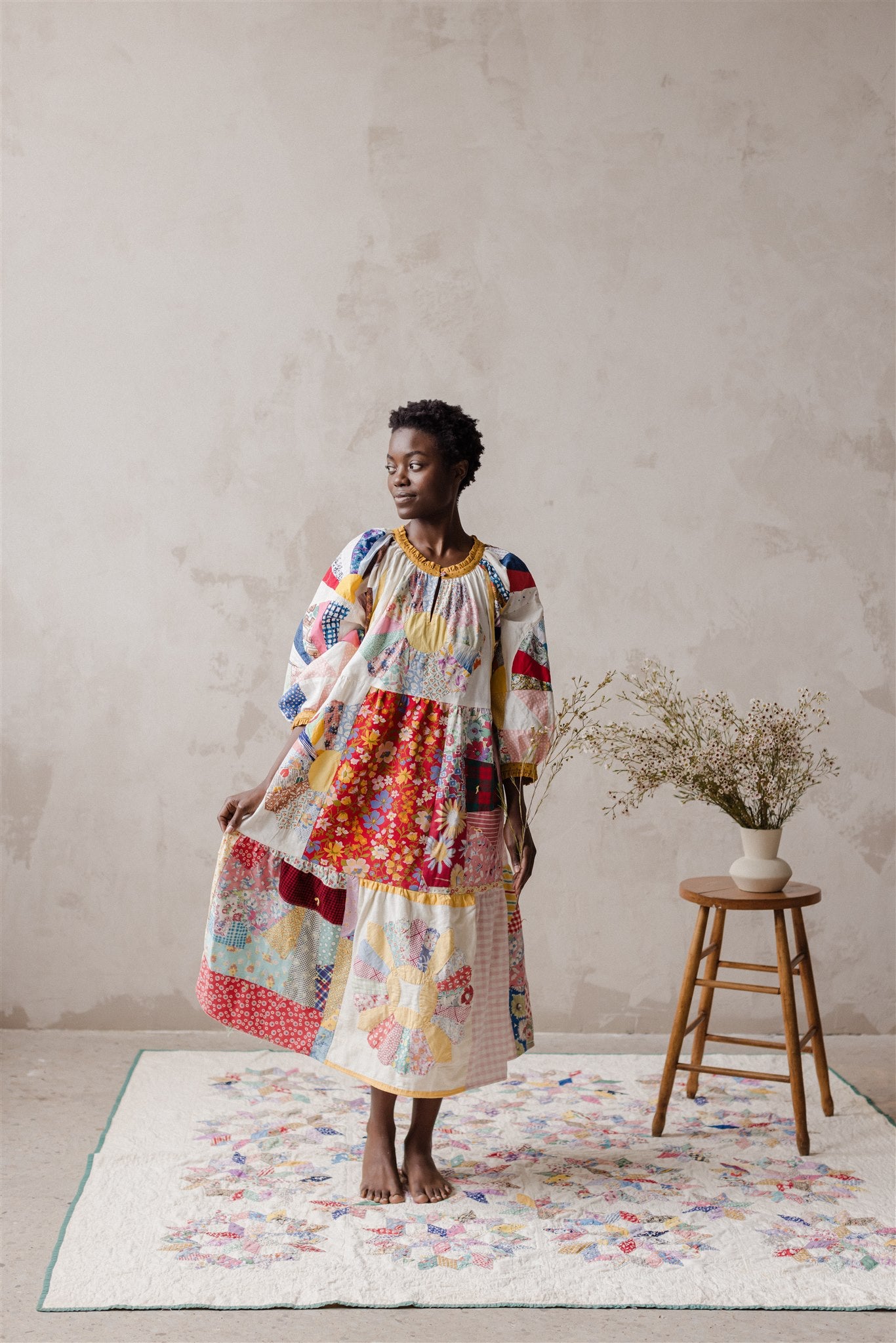 The Heirloom Patchwork Dress