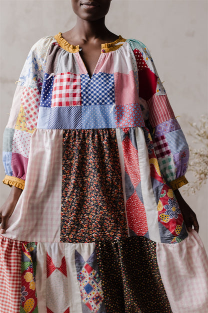 The Heirloom Patchwork Dress