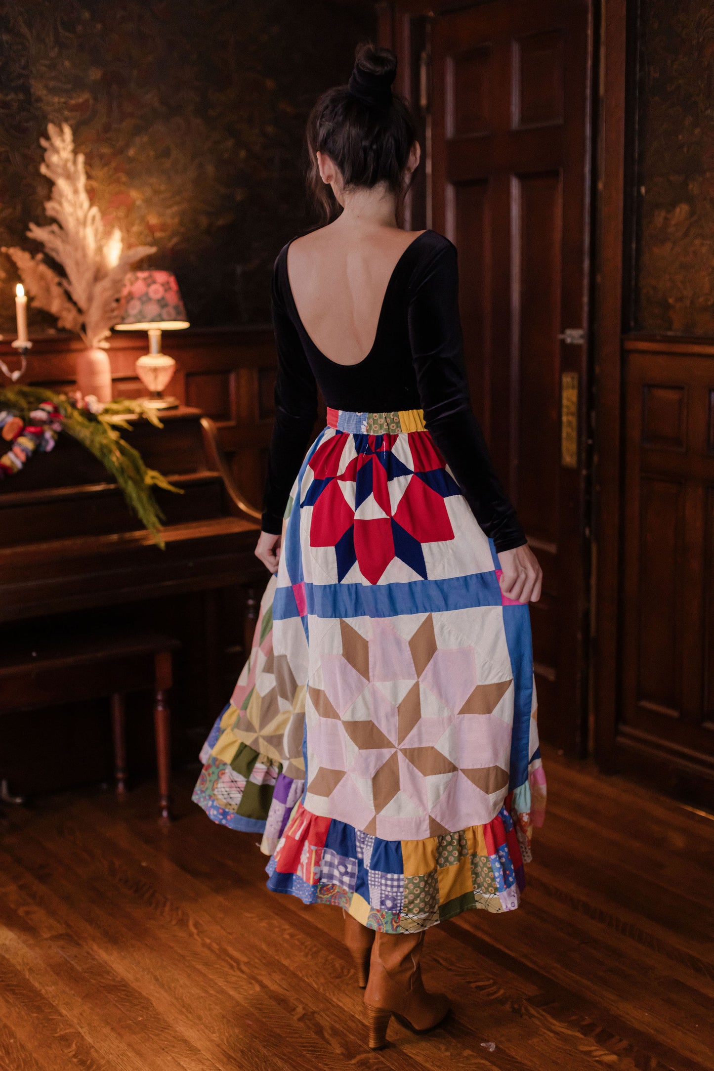 THE PATCHWORK PLOUGH SKIRT