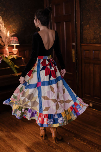 THE PATCHWORK PLOUGH SKIRT