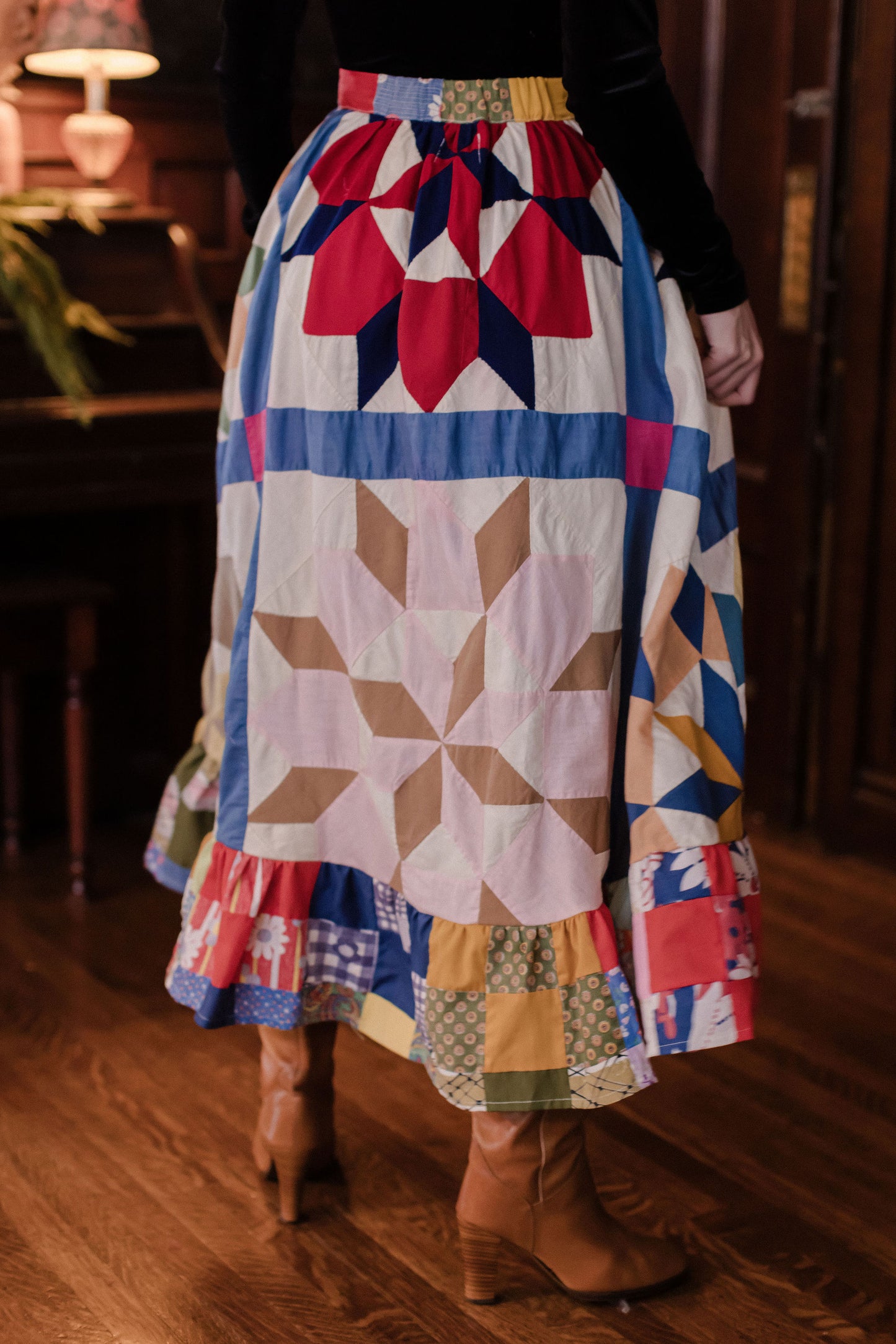 THE PATCHWORK PLOUGH SKIRT