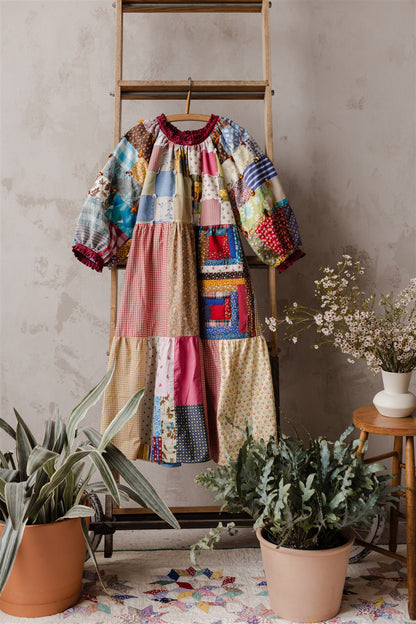 The Heirloom Patchwork Dress