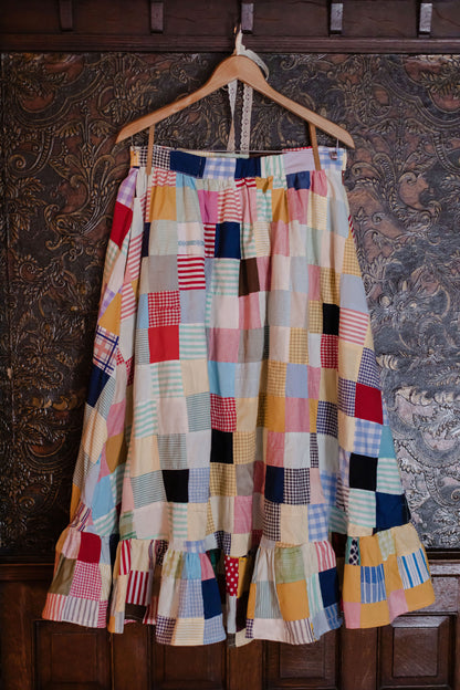 THE PATCHWORK PLOUGH SKIRT