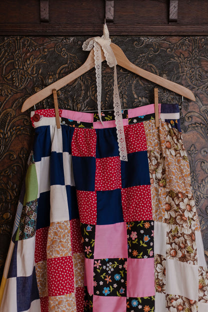 THE PATCHWORK PLOUGH SKIRT