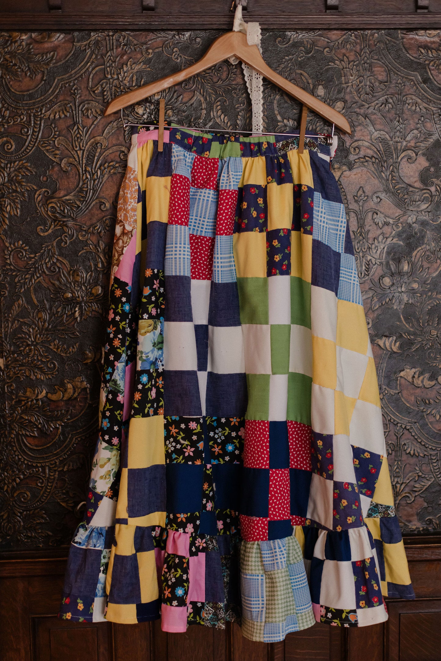 THE PATCHWORK PLOUGH SKIRT