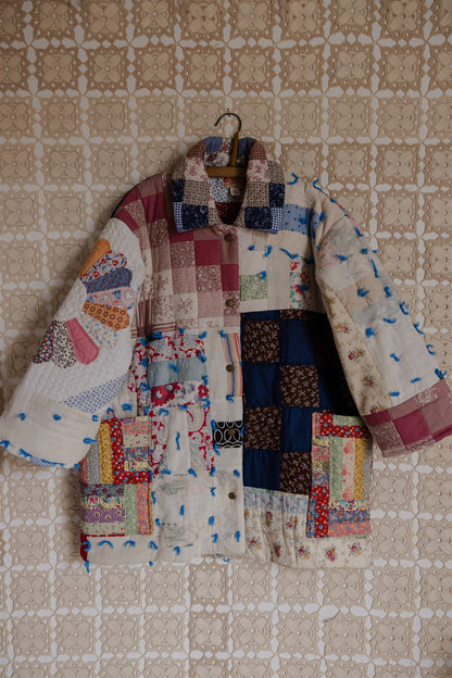 The Wander Coat | Hand-Pieced 6/7