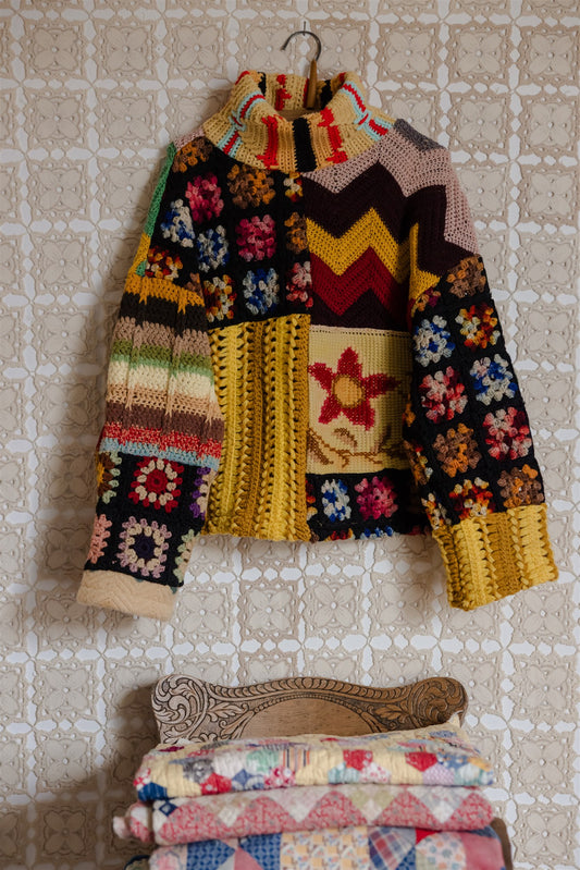 The Patchwork Pullover | Short 1/8