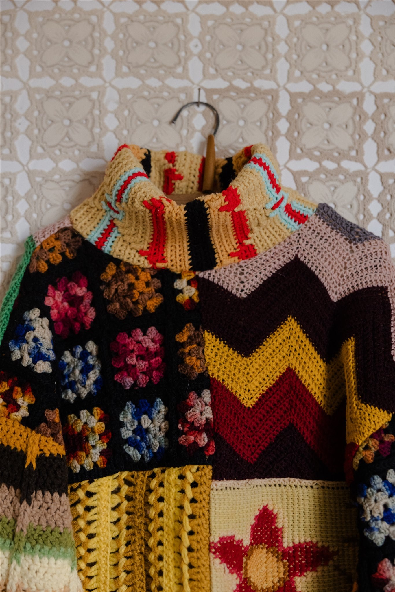 The Patchwork Pullover | Short 1/8