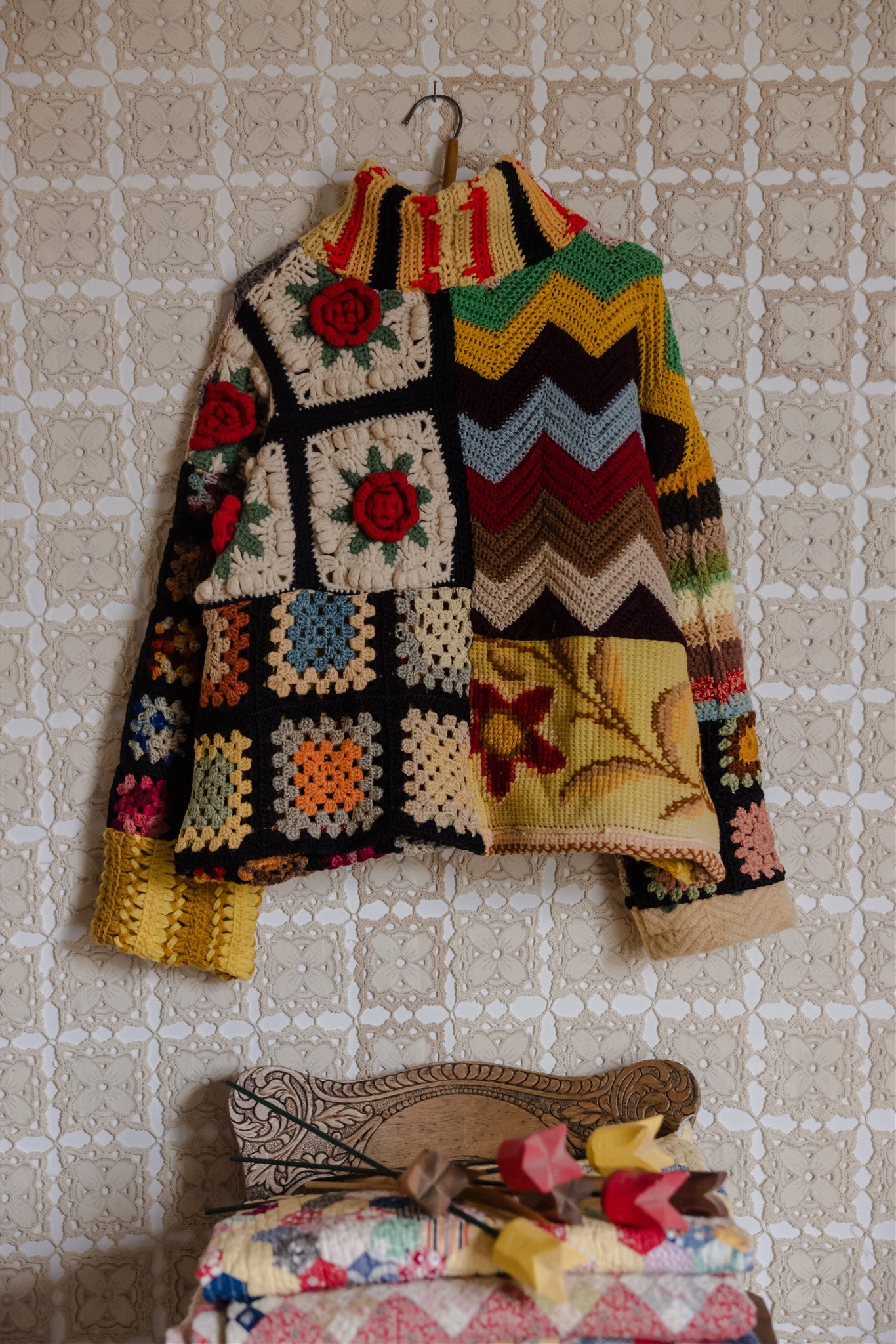 The Patchwork Pullover | Short 1/8