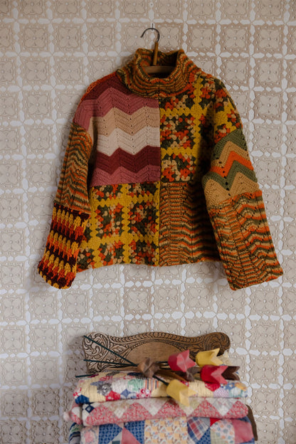 The Patchwork Pullover | Short 2/8