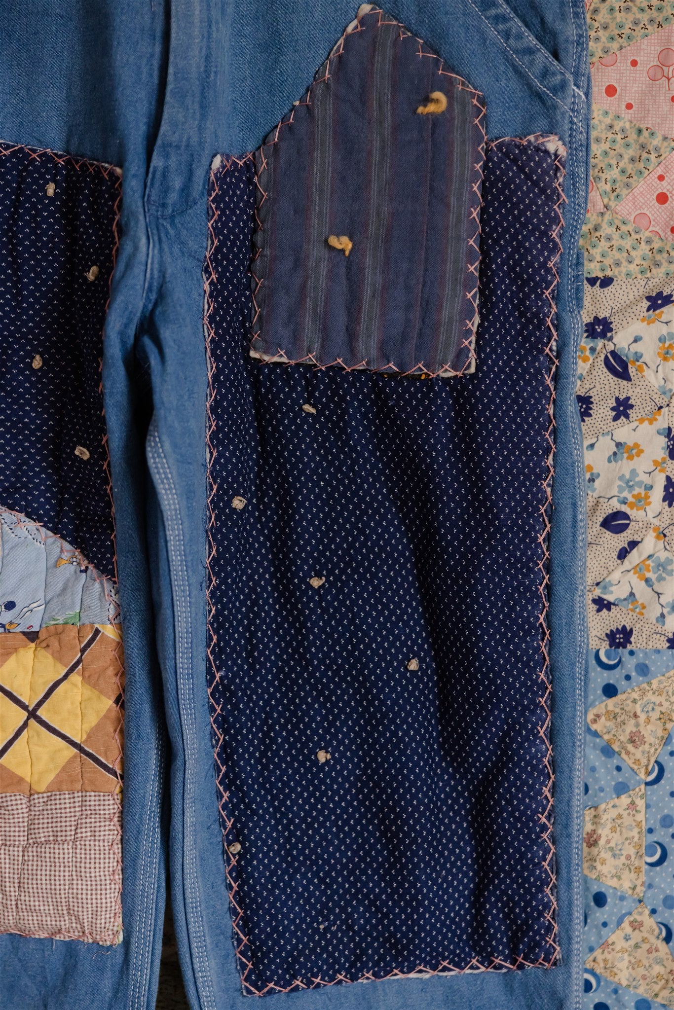 Patched Overalls 4/10