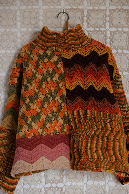 The Patchwork Pullover | Short 2/8