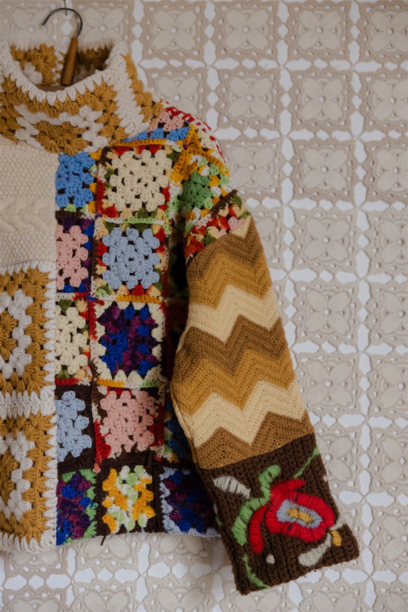 The Patchwork Pullover | Short 4/8