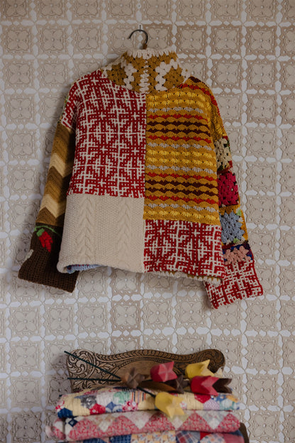 The Patchwork Pullover | Short 4/8