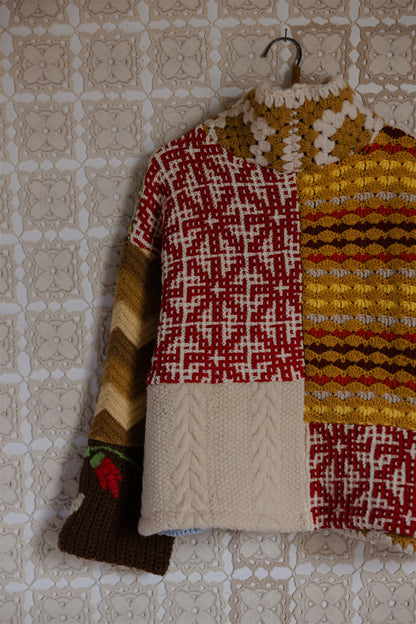 The Patchwork Pullover | Short 4/8