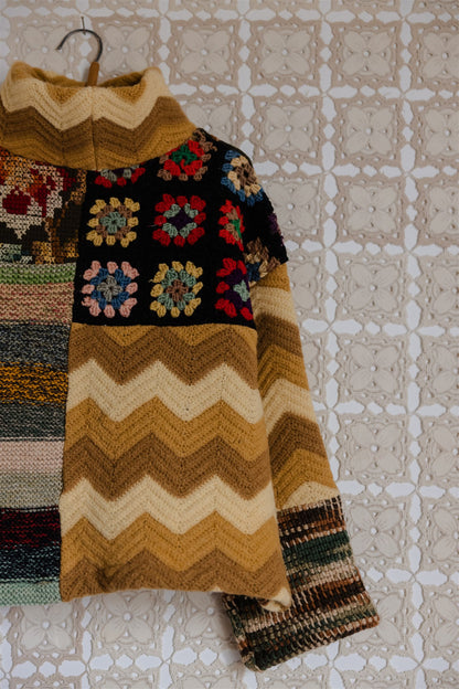 The Patchwork Pullover | Short 5/8