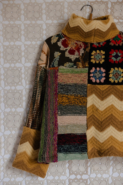 The Patchwork Pullover | Short 5/8