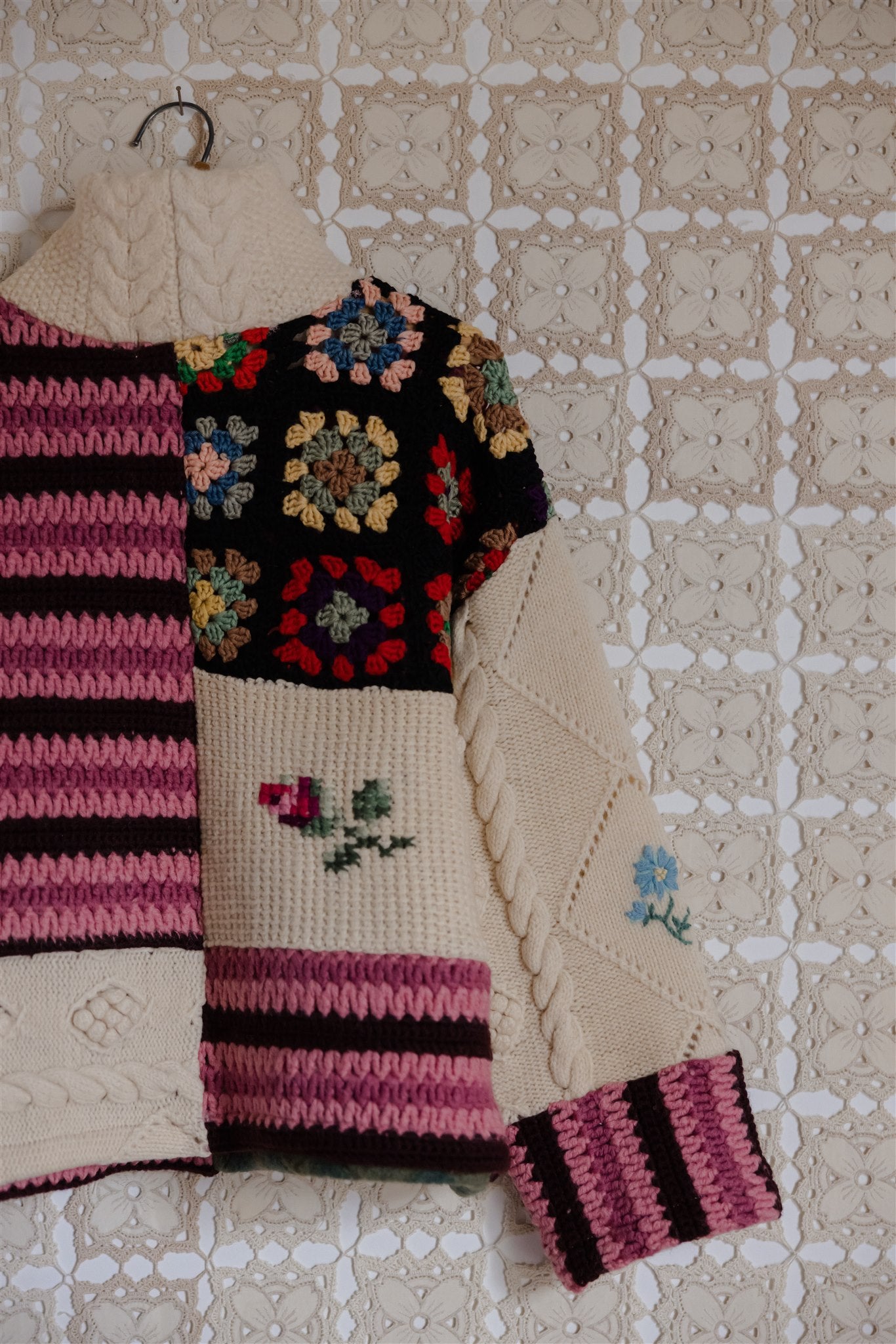 The Patchwork Pullover | Short 6/8