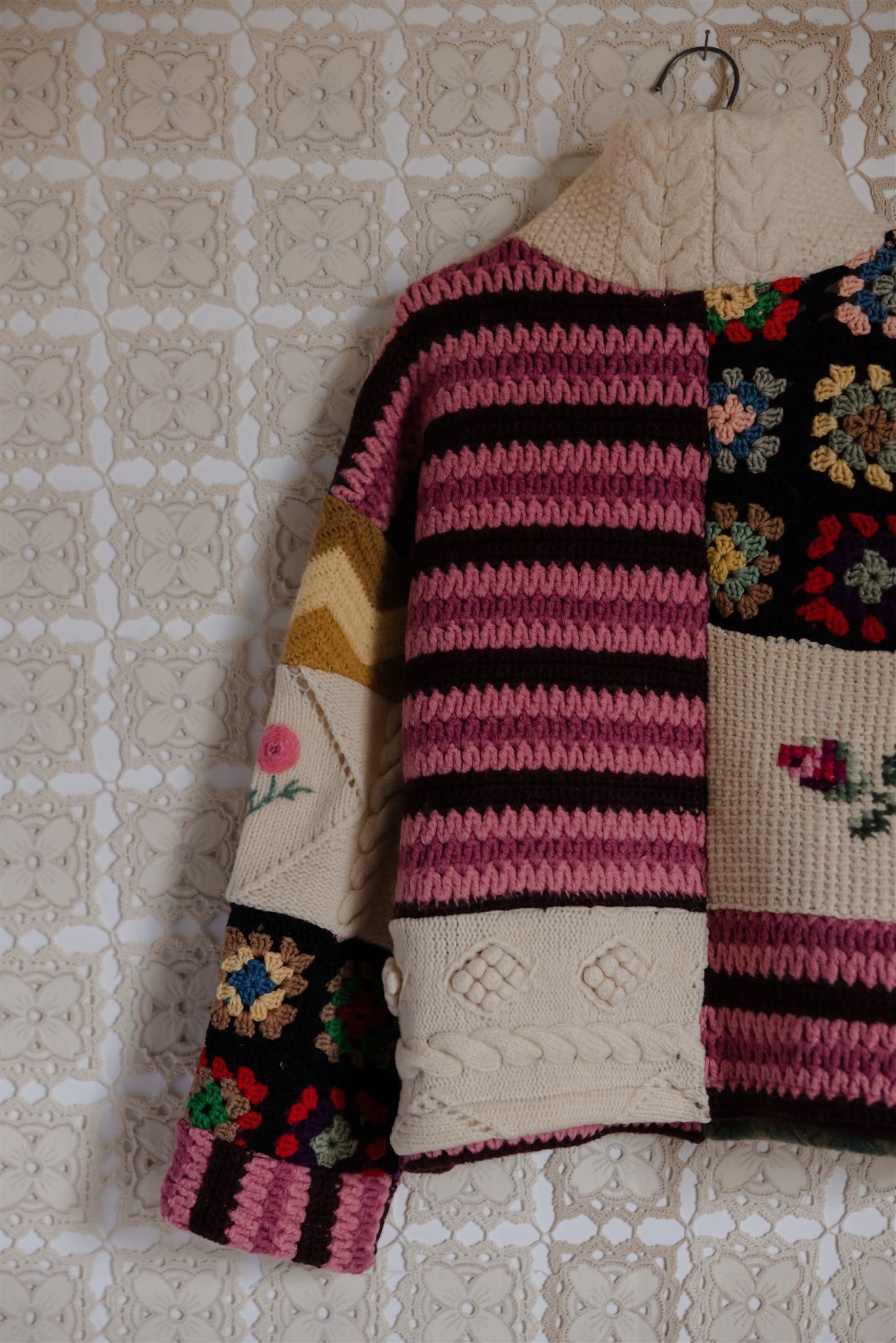 The Patchwork Pullover | Short 6/8