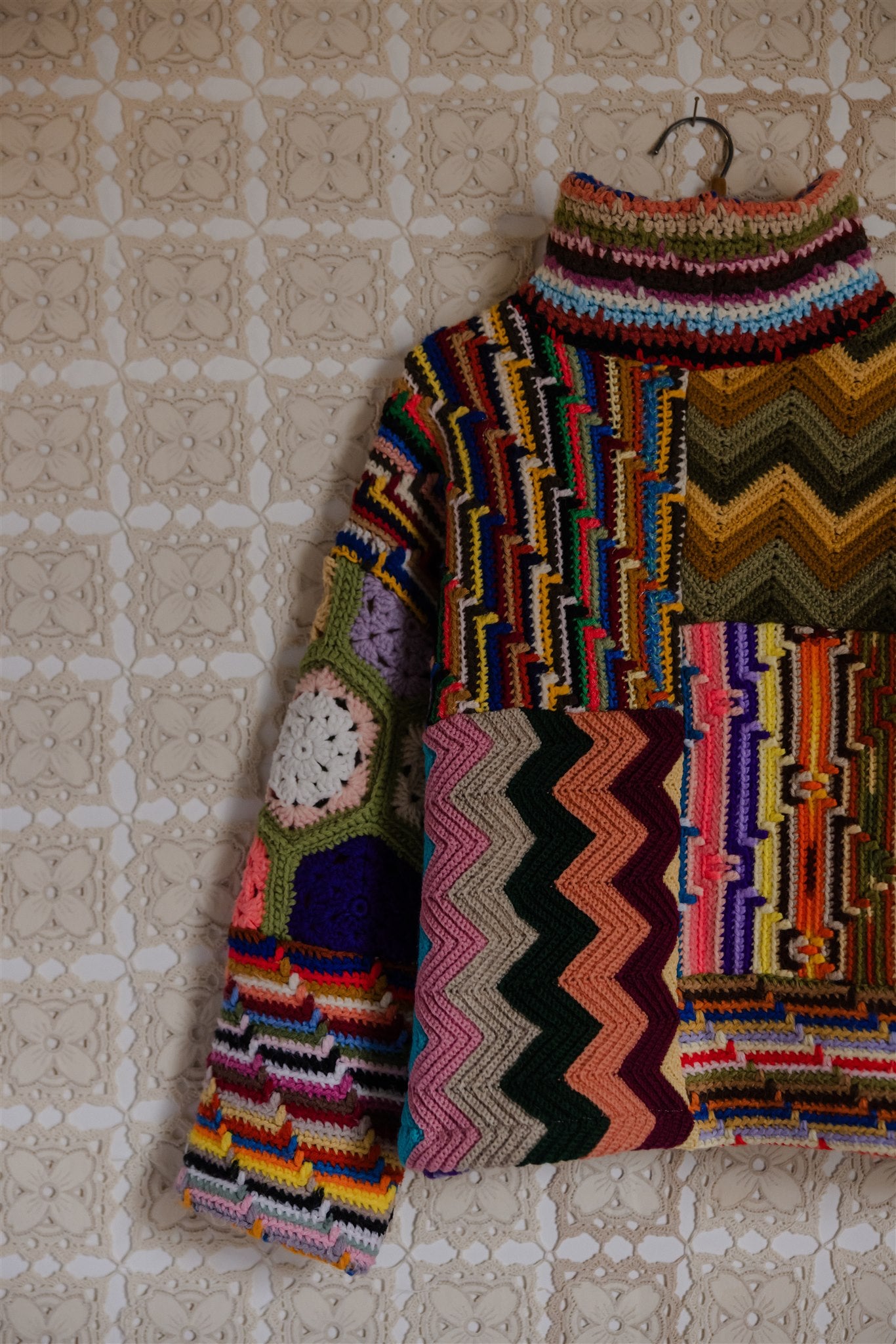 The Patchwork Pullover | Short 7/8