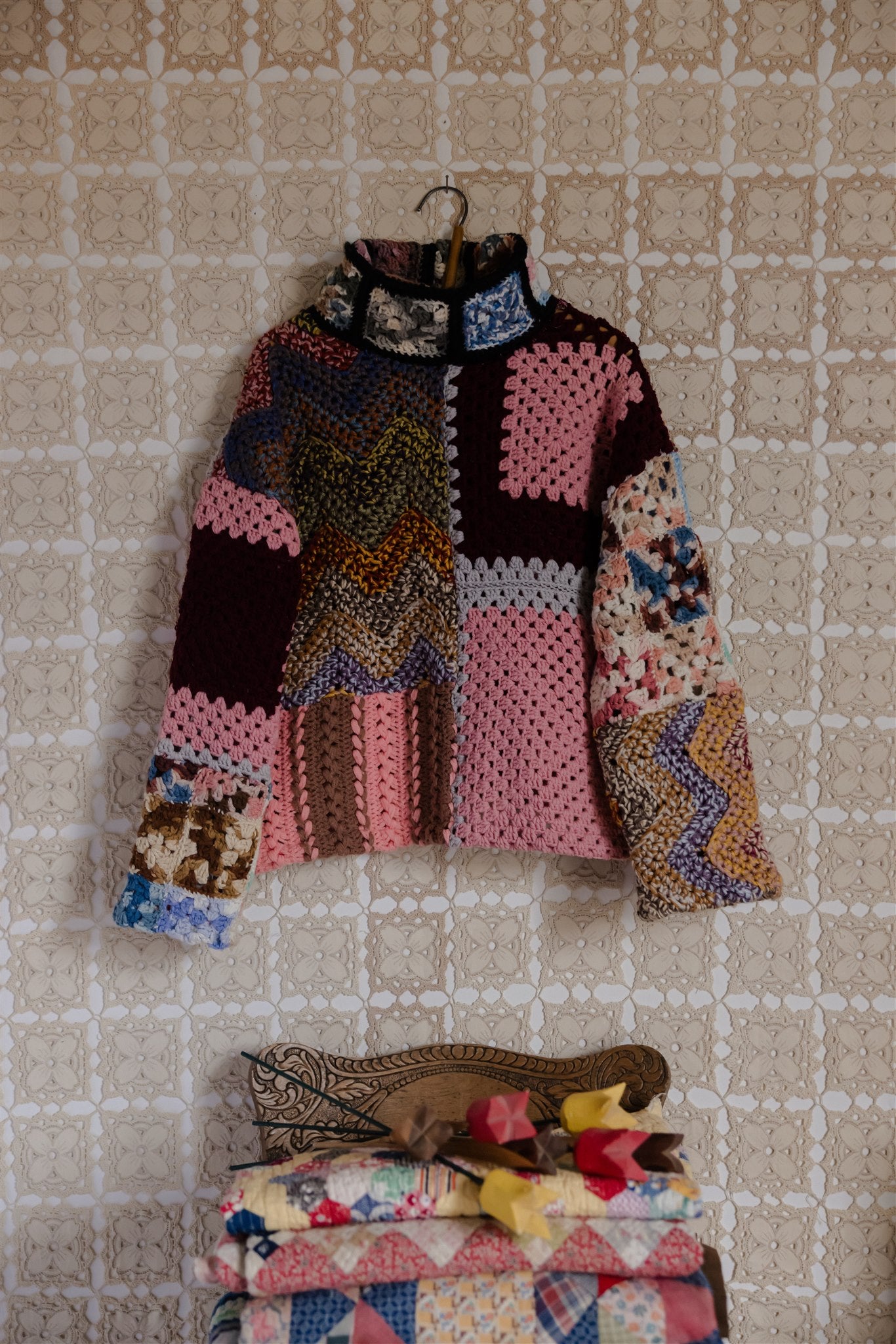 The Patchwork Pullover | Short 8/8