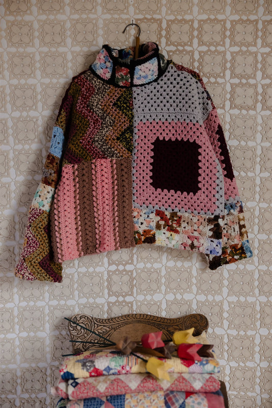 The Patchwork Pullover | Short 8/8